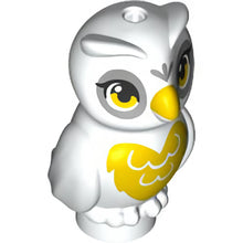 Part 21333pb05 - Owl, Elves with Yellow Beak, Light Bluish Gray Face and Yellow Chest Pattern
