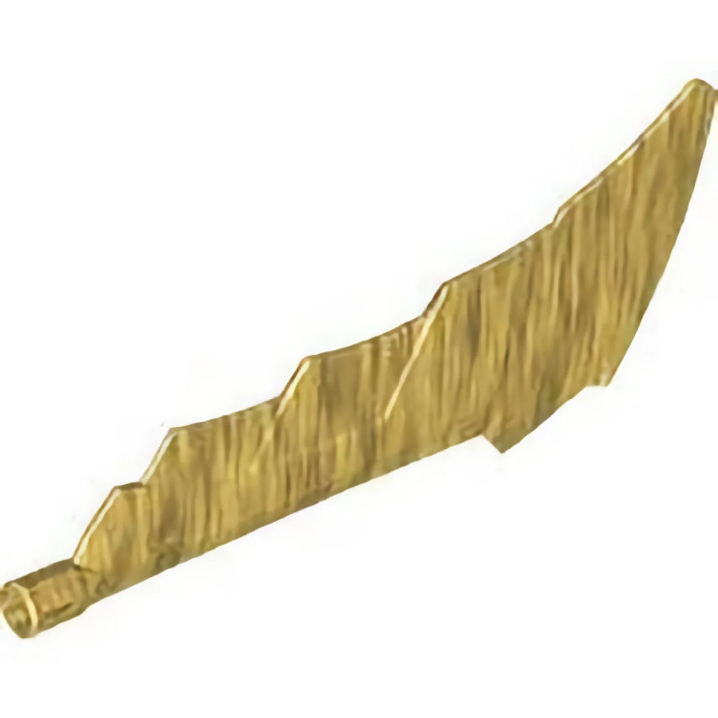 Part 2144 - Large Figure Weapon, Blade Serrated with Axle Hole
