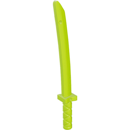 Part 21459 - Minifigure, Weapon Sword, Shamshir/Katana (Square Guard) with Capped Pommel and Holes in Crossguard and Blade