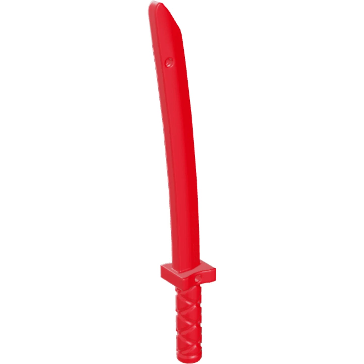 Part 21459 - Minifigure, Weapon Sword, Shamshir/Katana (Square Guard) with Capped Pommel and Holes in Crossguard and Blade