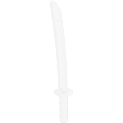 Part 21459 - Minifigure, Weapon Sword, Shamshir/Katana (Square Guard) with Capped Pommel and Holes in Crossguard and Blade