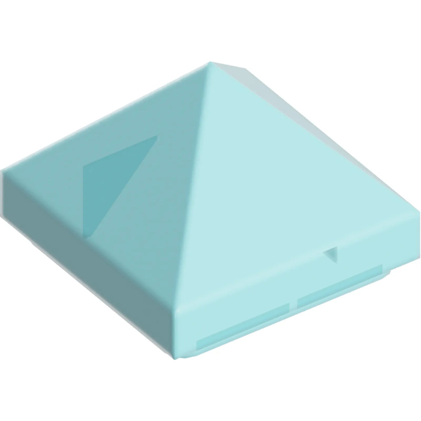 Part 22388 - Slope 45 1 x 1 x 2/3 Quadruple Convex Pyramid
