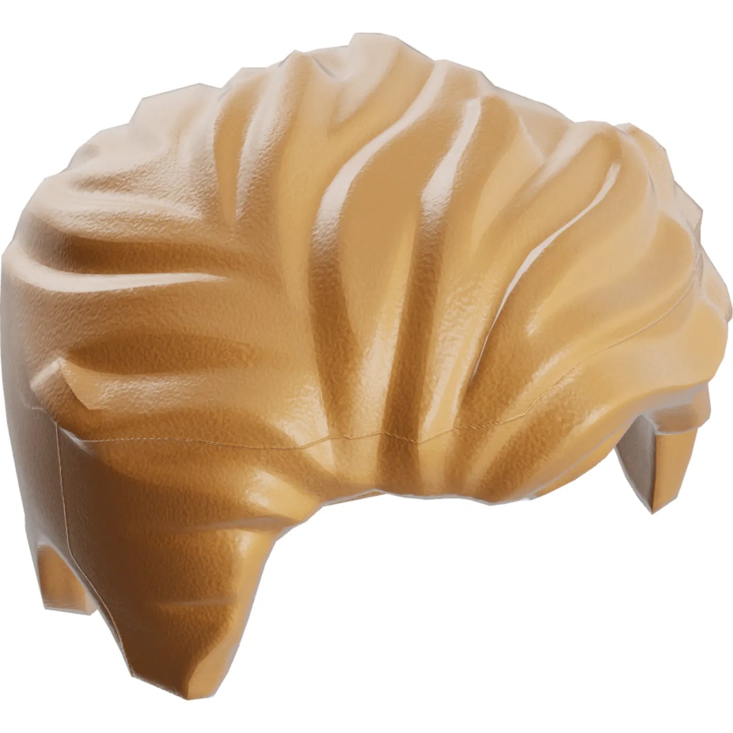 Part 23186 - Minifigure, Hair Swept Left Tousled with Slight Widow's Peak and Short Sideburns