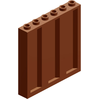 Part 23405 - Panel 1 x 6 x 5 with Corrugated Profile