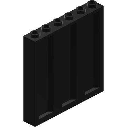 Part 23405 - Panel 1 x 6 x 5 with Corrugated Profile