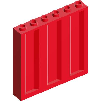 Part 23405 - Panel 1 x 6 x 5 with Corrugated Profile