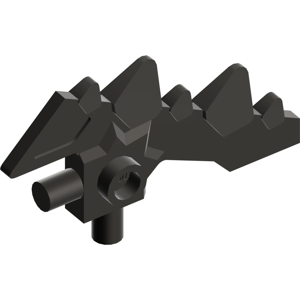Part 23861 - Minifigure, Weapon Blade with Bars and 5 Spikes