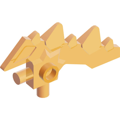 Part 23861 - Minifigure, Weapon Blade with Bars and 5 Spikes