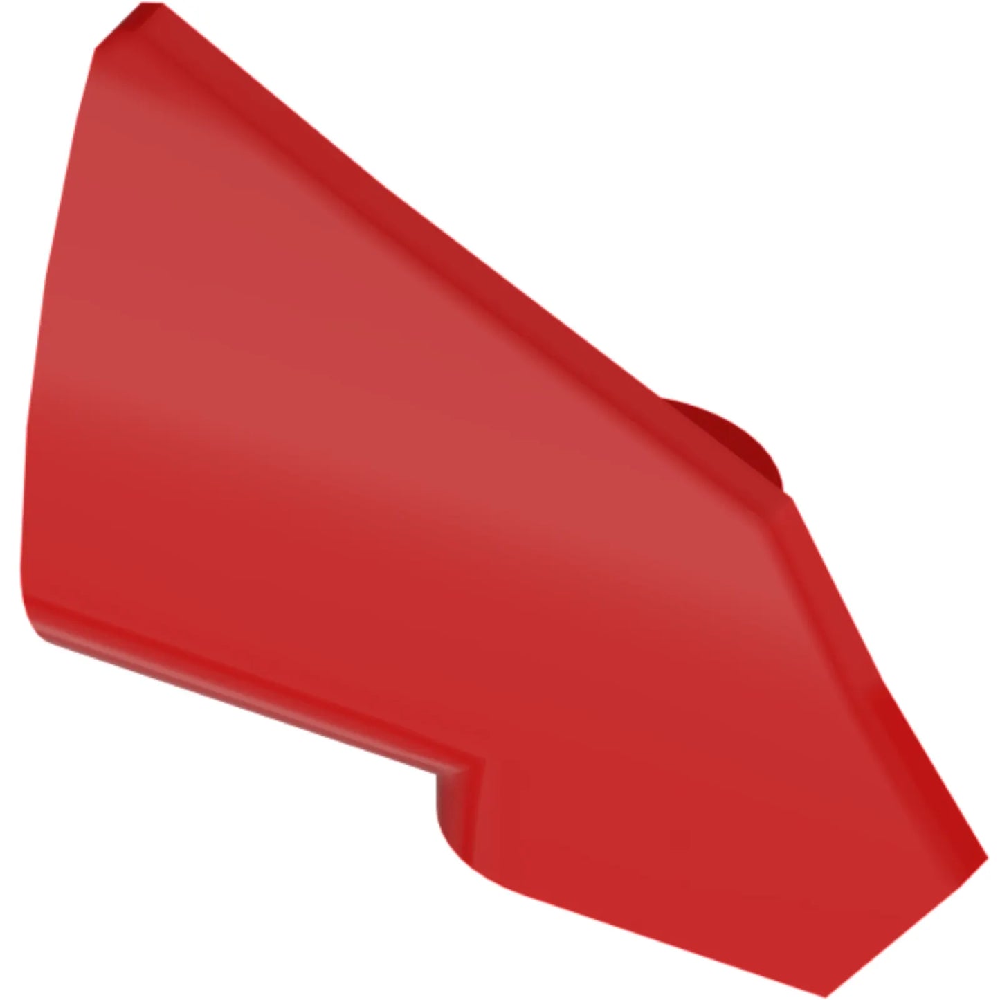 Teil 2387 - Technik, Verkleidungsteil Nr. 7, sehr klein, glatt, kurz, Seite A