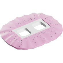 Part 24087pb04 - Minifigure Skirt Plastic, Ruffled (Ballerina Tutu) with Bright Pink Top, Silver Dots Pattern