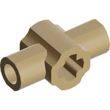 Part 24122 - Technic, Axle Connector Hub with Two Bar Holders Perpendicular (Lightsaber Hilt)