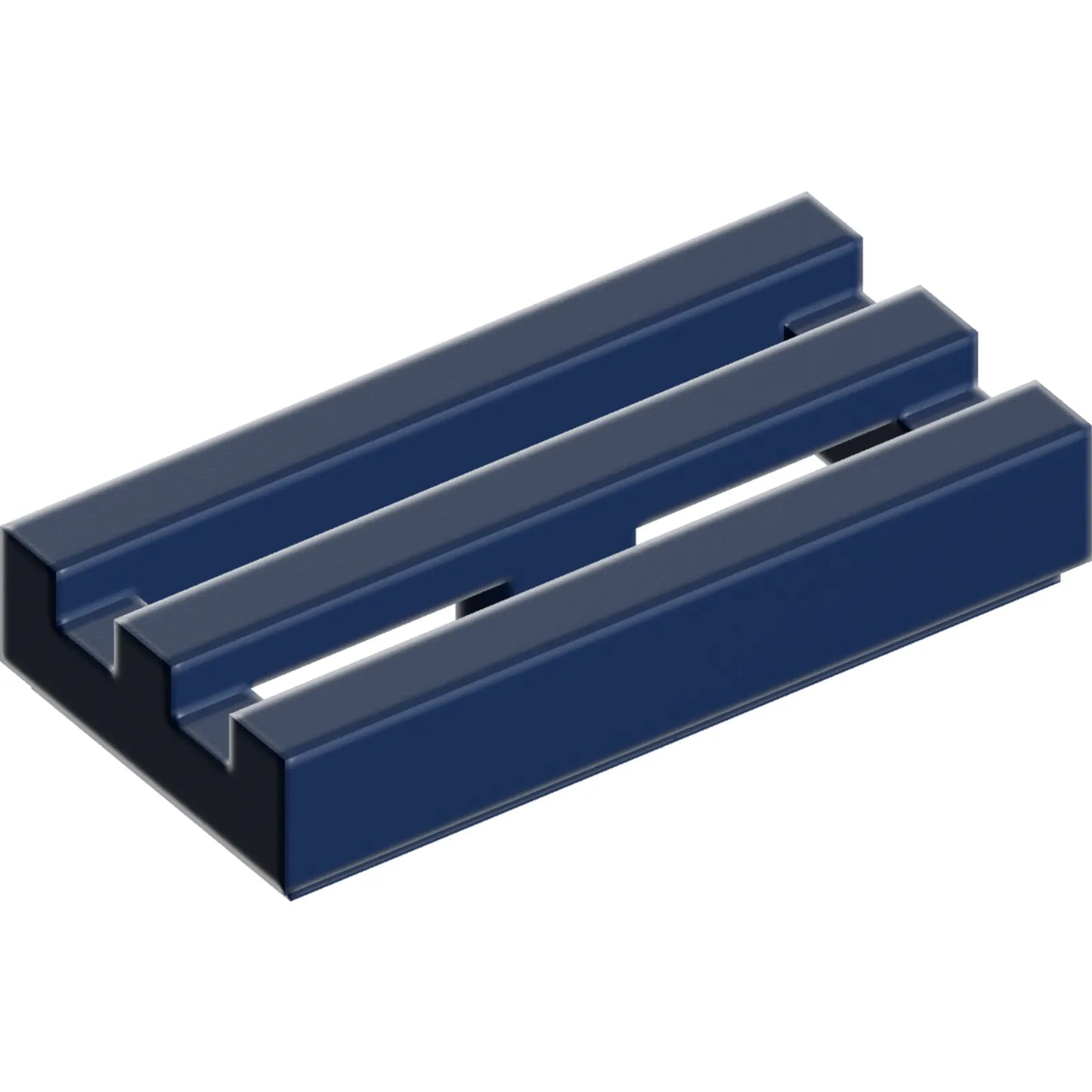 Part 2412b - Tile, Modified 1 x 2 Grille with Bottom Groove / Lip