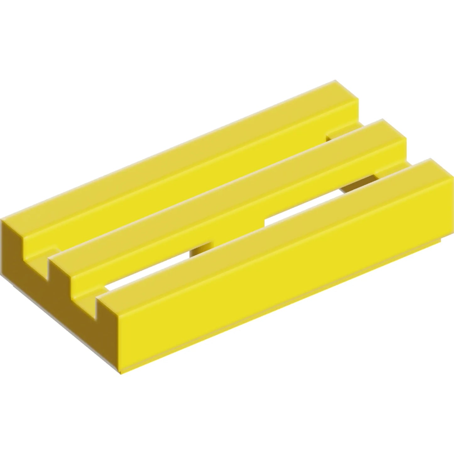 Part 2412b - Tile, Modified 1 x 2 Grille with Bottom Groove / Lip