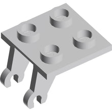 Part 2415 - Plate, Modified 2 x 2 Thin with Plane Single Wheel Holder