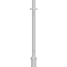 Part 2714b - Bar   8L with Stop Rings and Pin (Technic, Figure Accessory Ski Pole) - Flat End
