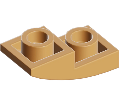 Part 24201 - Slope, Curved 2 x 1 x 2/3 Inverted