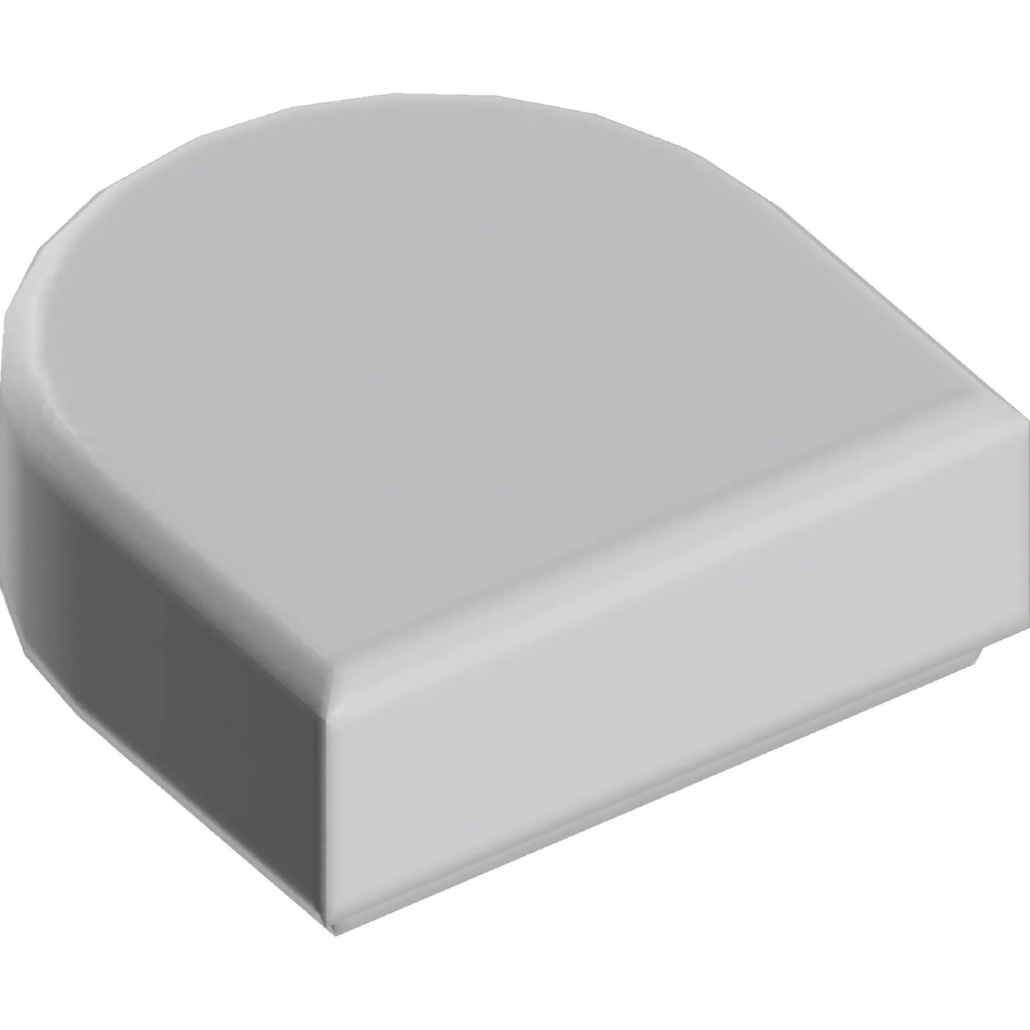 Part 24246 - Tile, Round 1 x 1 Half Circle Extended