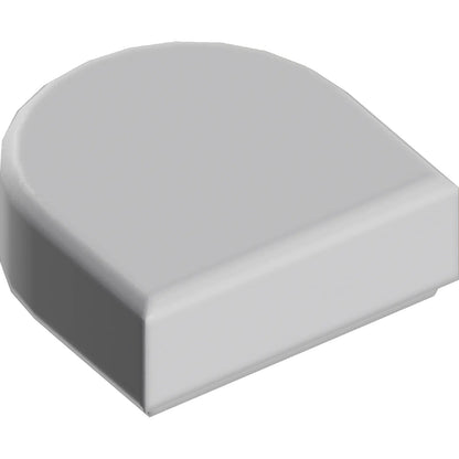 Part 24246 - Tile, Round 1 x 1 Half Circle Extended