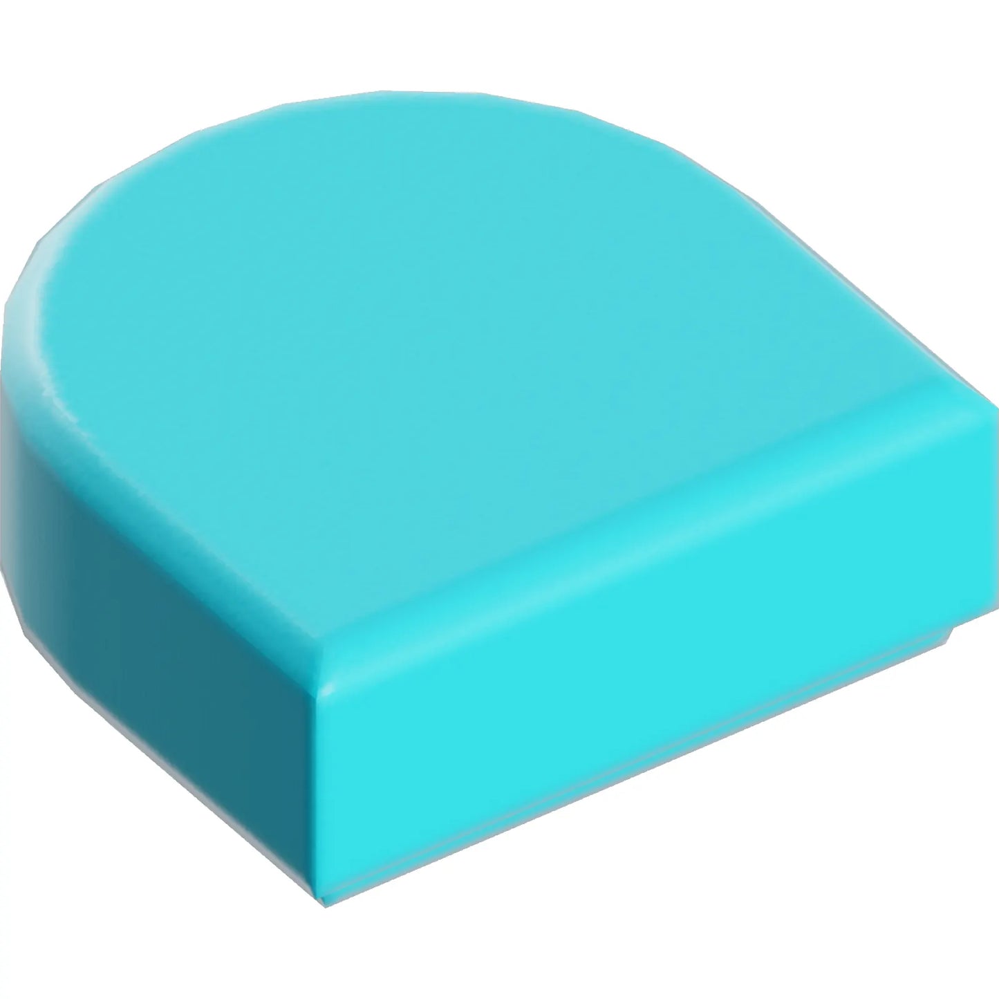 Part 24246 - Tile, Round 1 x 1 Half Circle Extended