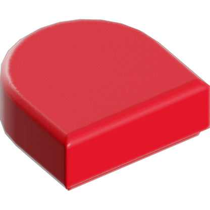Part 24246 - Tile, Round 1 x 1 Half Circle Extended