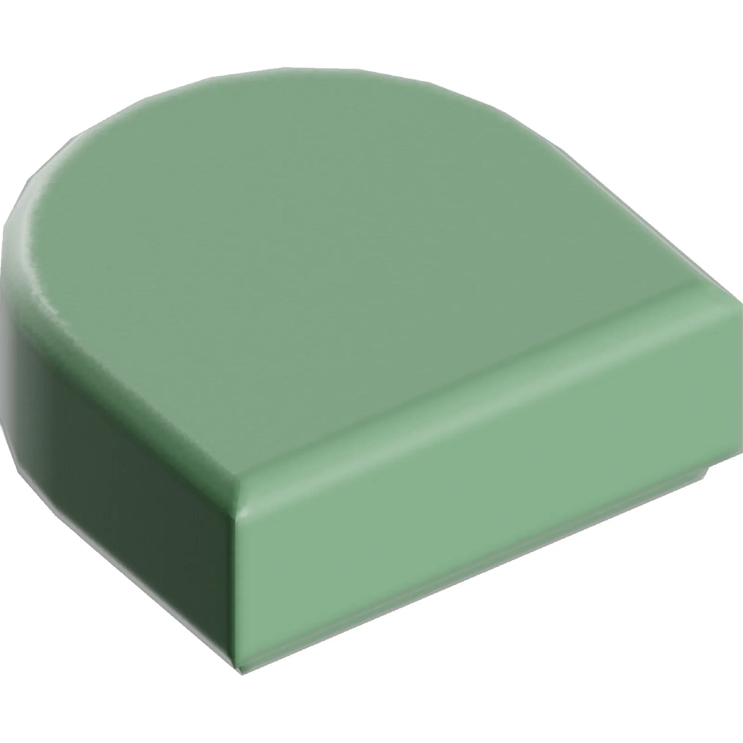 Part 24246 - Tile, Round 1 x 1 Half Circle Extended