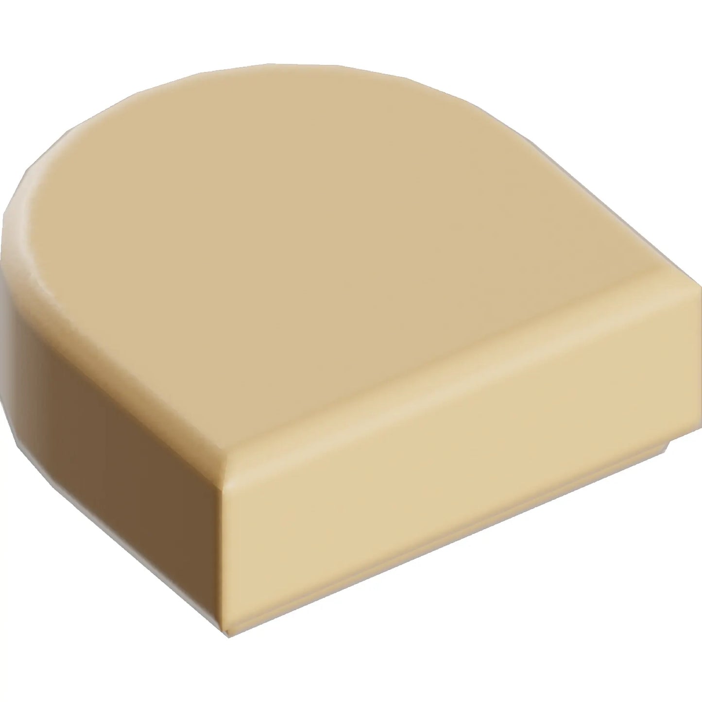 Part 24246 - Tile, Round 1 x 1 Half Circle Extended