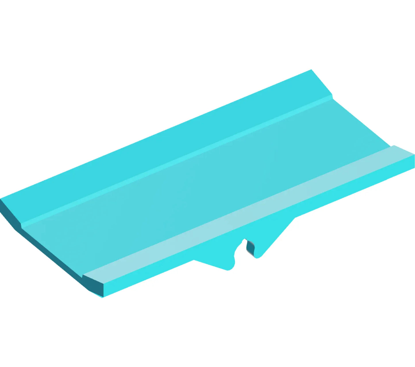 Part 2440 - Vehicle, Spoiler / Plow Blade 6 x 3 with Hinge