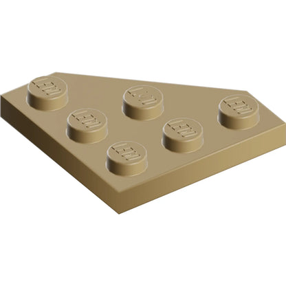 Teil 2450 - Keil, Platte 3 x 3, Ecke abgeschnitten