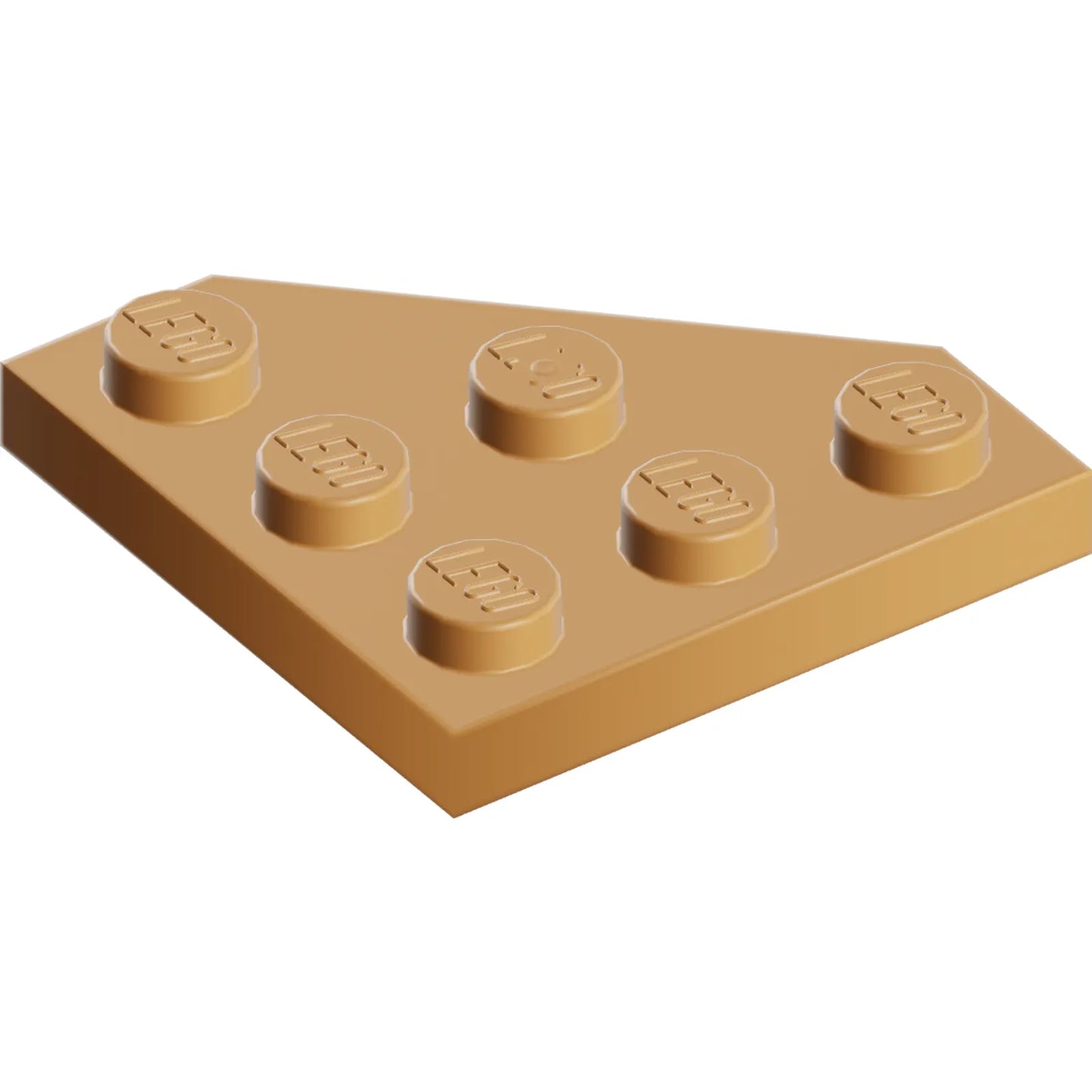 Teil 2450 - Keil, Platte 3 x 3, Ecke abgeschnitten