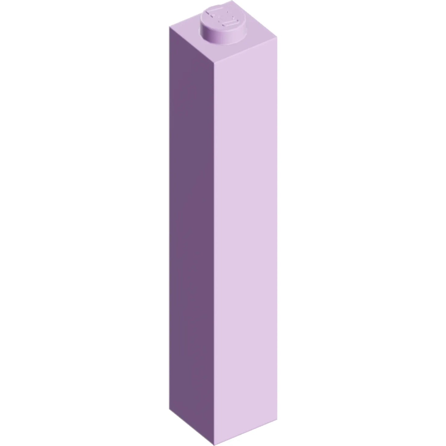 Part 2453b - Brick 1 x 1 x 5 - Solid Stud
