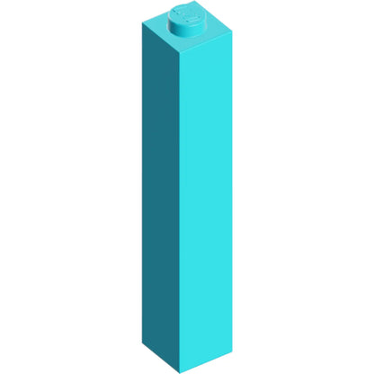 Part 2453b - Brick 1 x 1 x 5 - Solid Stud