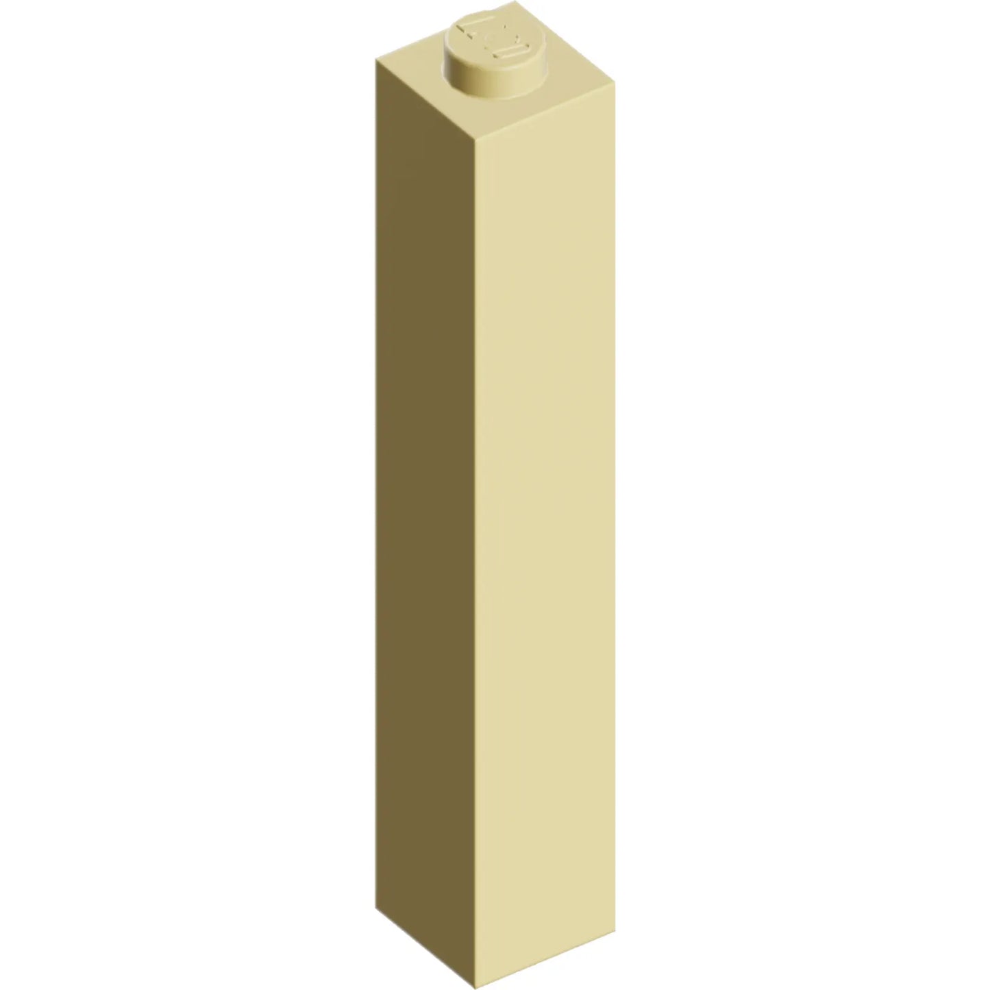 Part 2453b - Brick 1 x 1 x 5 - Solid Stud