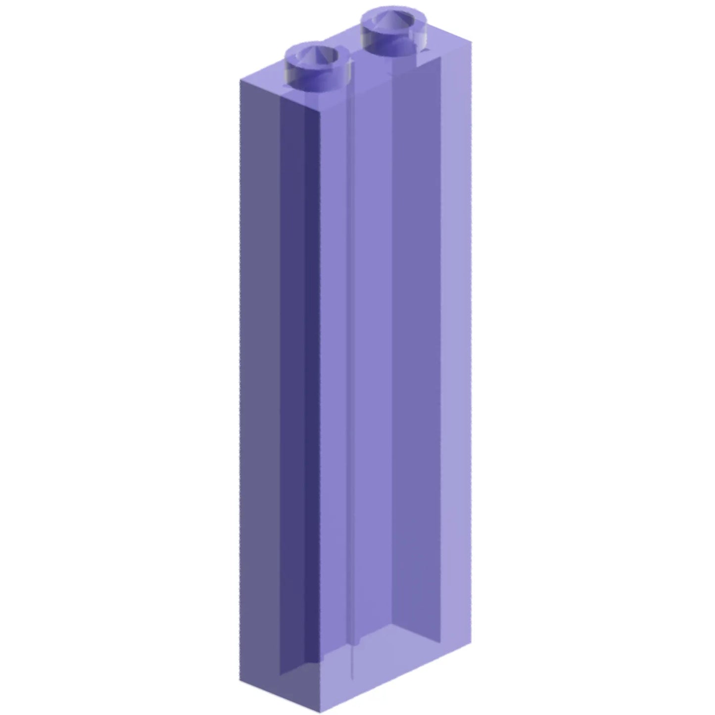 Part 2454 - Brick 1 x 2 x 5 - Blocked Open Studs or Hollow Studs