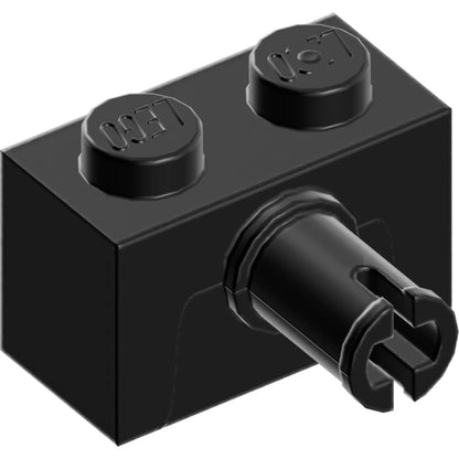 Teil 2458 - Stein, Modifiziert 1 x 2 mit Stift