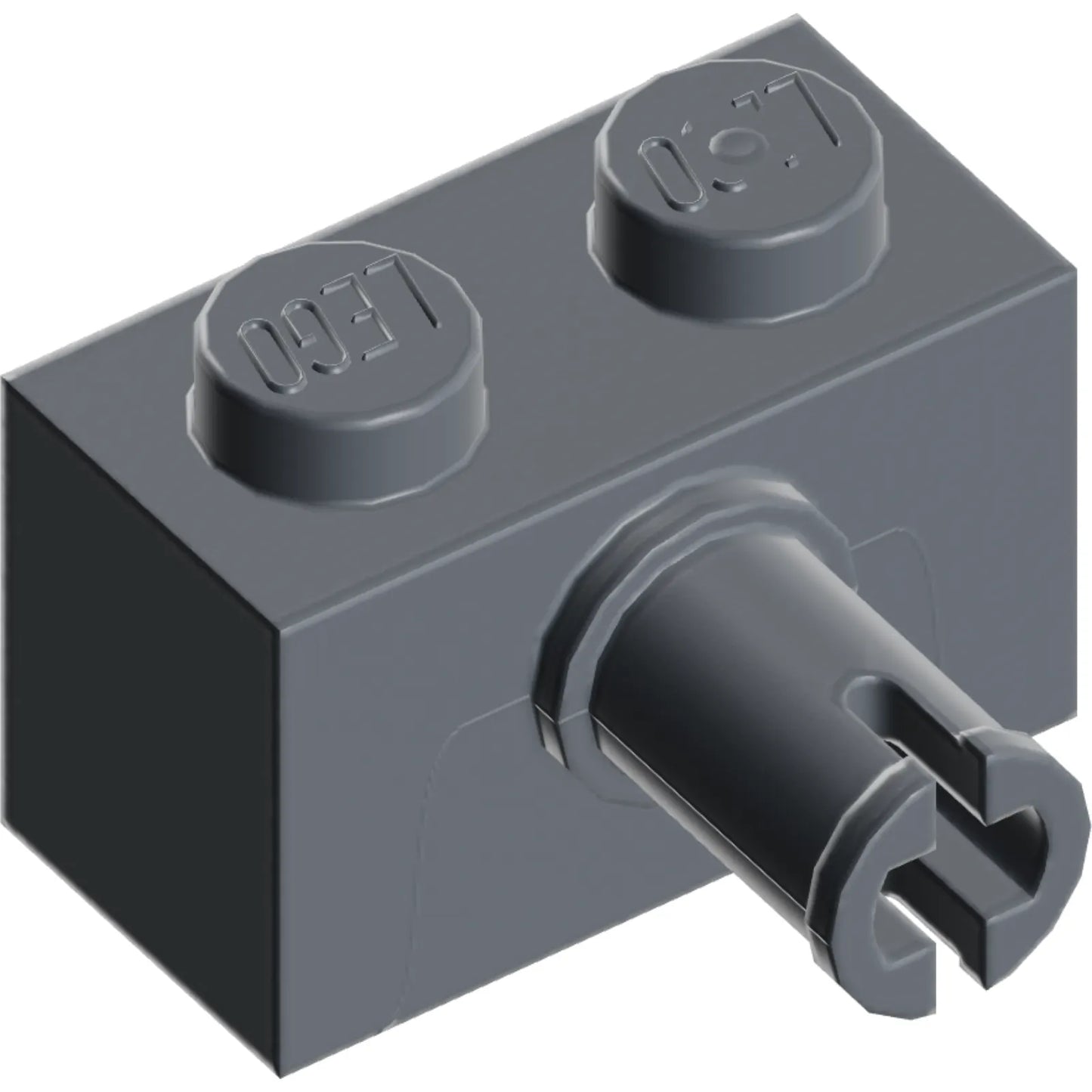 Teil 2458 - Stein, Modifiziert 1 x 2 mit Stift