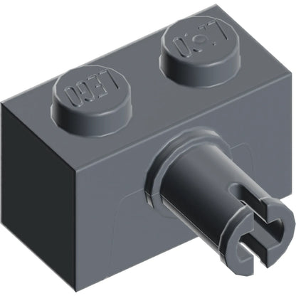 Teil 2458 - Stein, Modifiziert 1 x 2 mit Stift