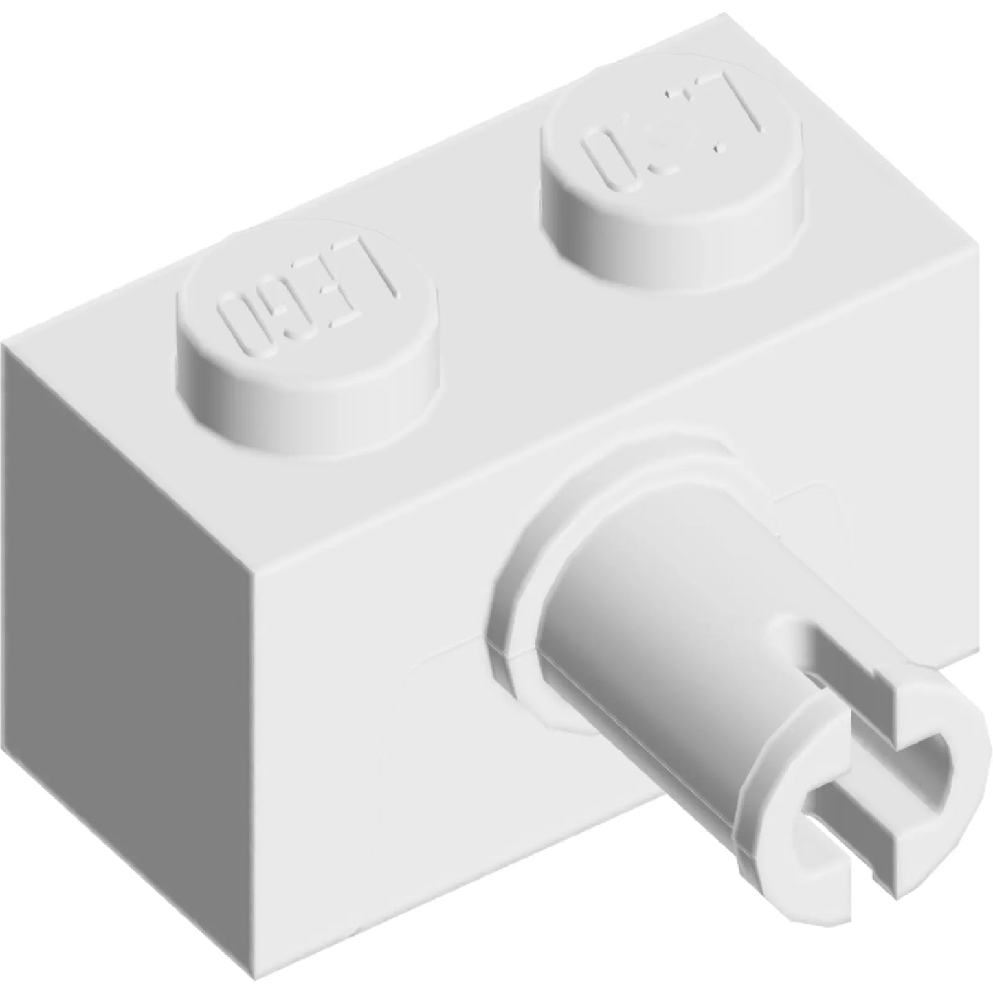 Teil 2458 - Stein, Modifiziert 1 x 2 mit Stift