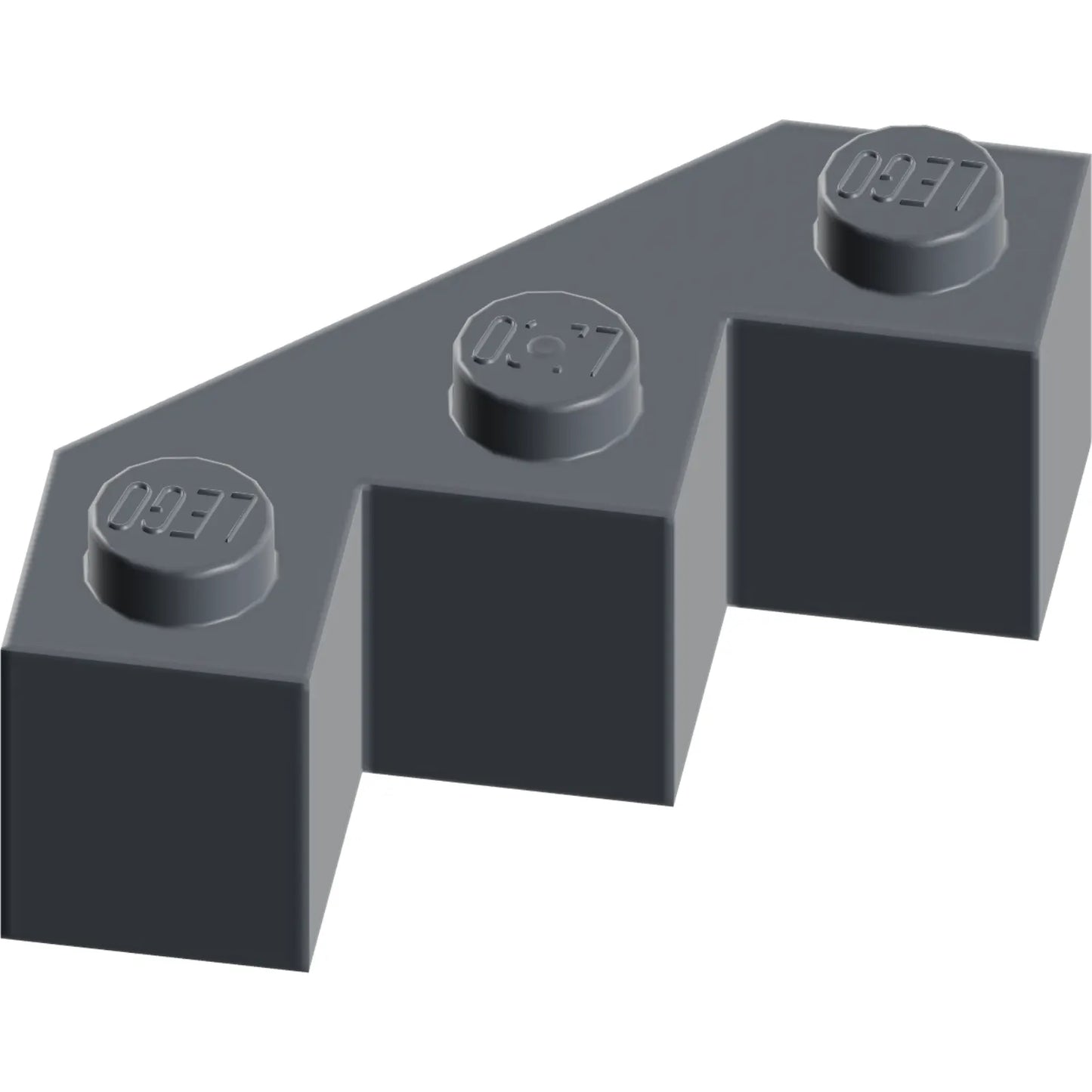 Teil 2462 - Ziegel, modifizierte Facette 3 x 3
