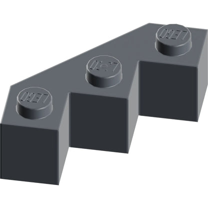 Teil 2462 - Ziegel, modifizierte Facette 3 x 3
