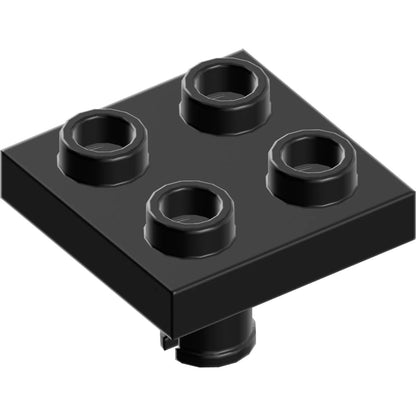 Part 2476 - Plate, Modified 2 x 2 with Pin on Bottom