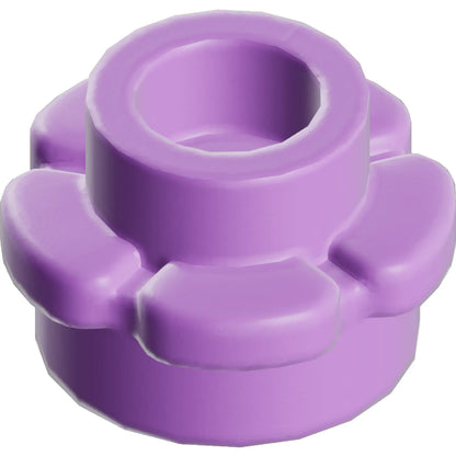 Part 24866 - Plate, Round 1 x 1 with Flower Edge (5 Petals)