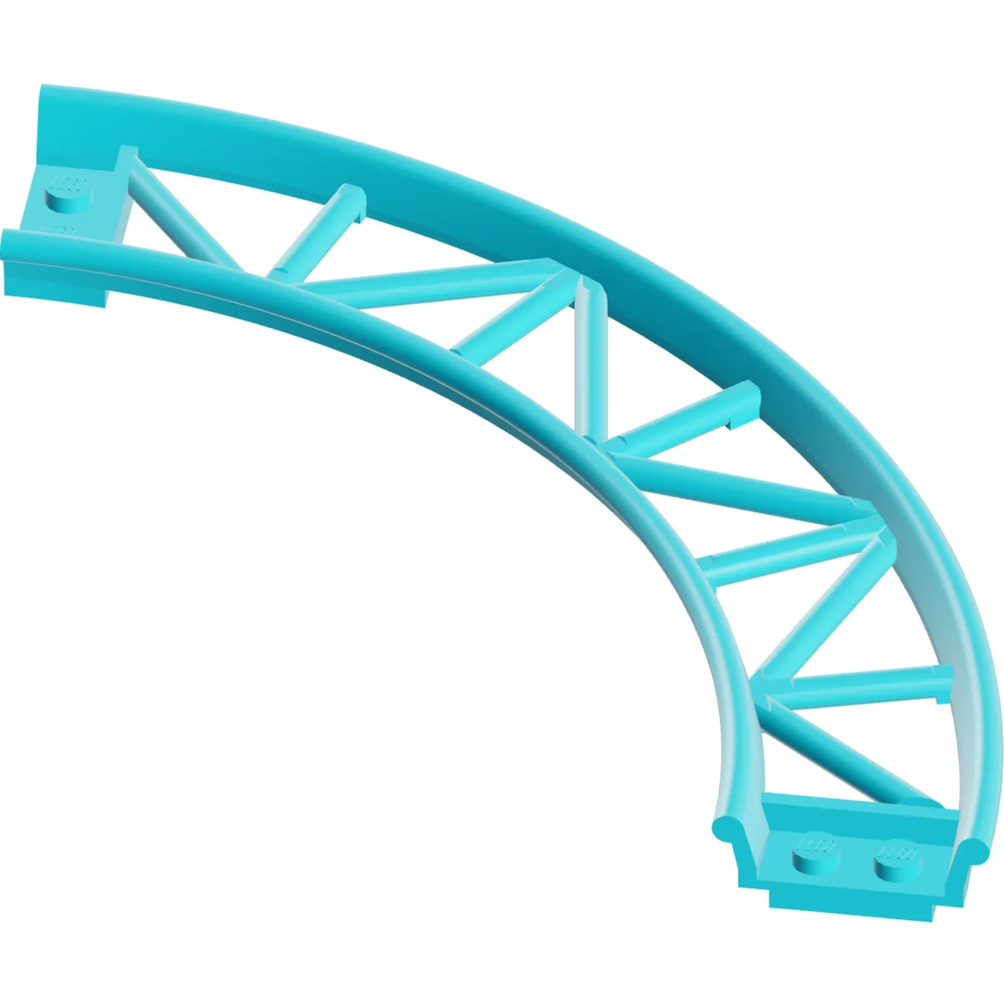 Part 25061 - Train, Track Roller Coaster Curve, 90 degrees