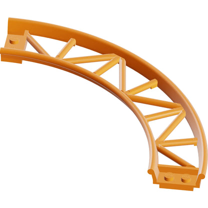 Part 25061 - Train, Track Roller Coaster Curve, 90 degrees
