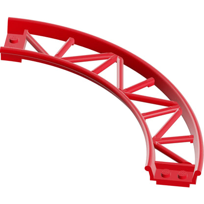 Part 25061 - Train, Track Roller Coaster Curve, 90 degrees