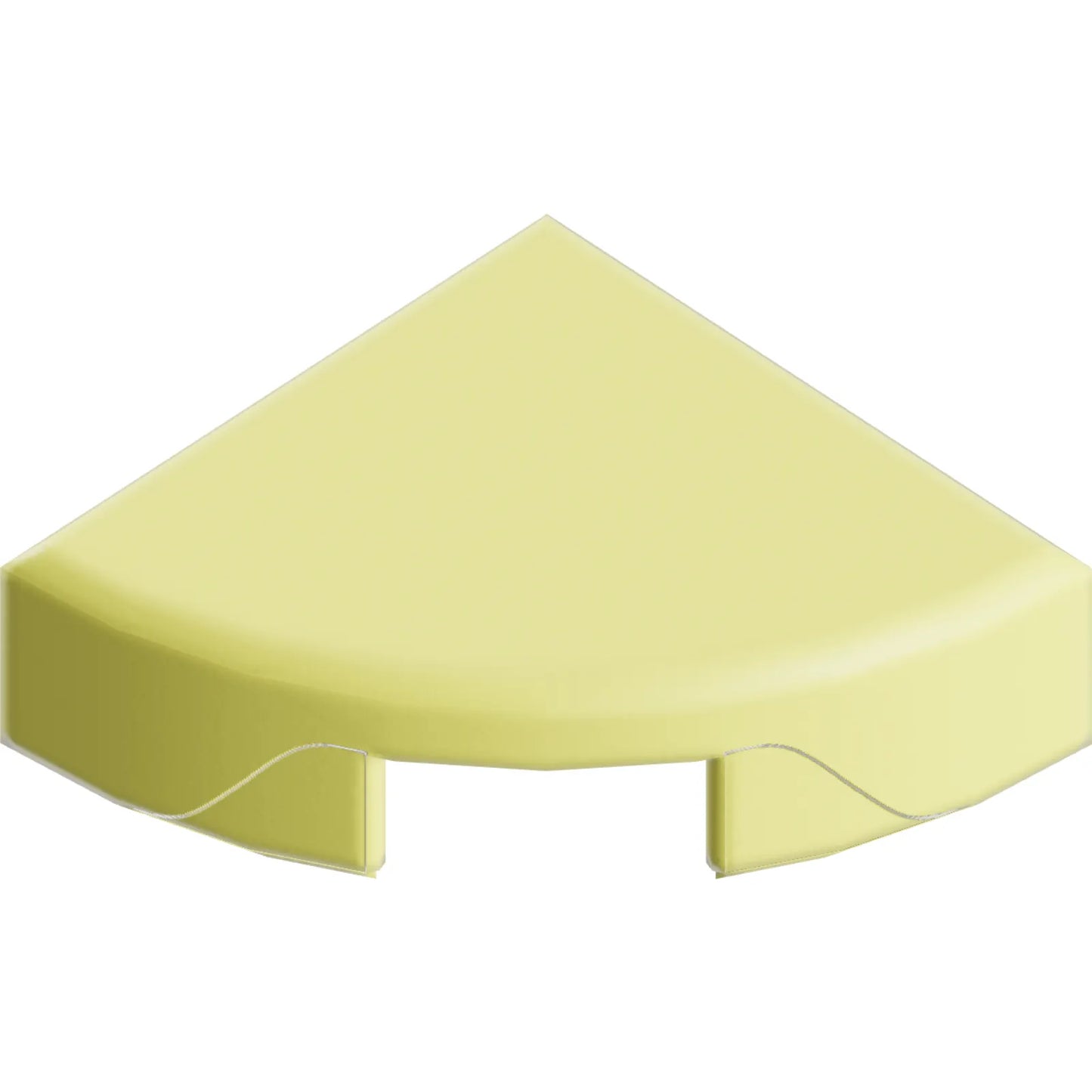 Part 25269 - Tile, Round 1 x 1 Quarter