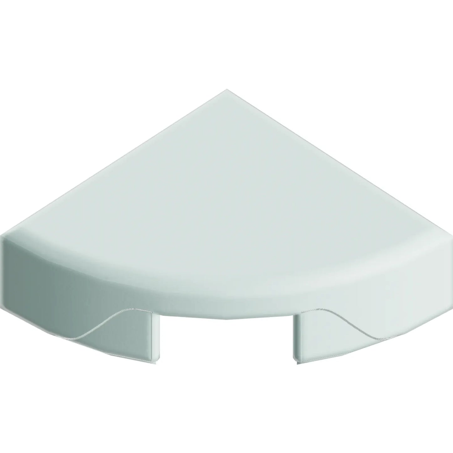 Part 25269 - Tile, Round 1 x 1 Quarter