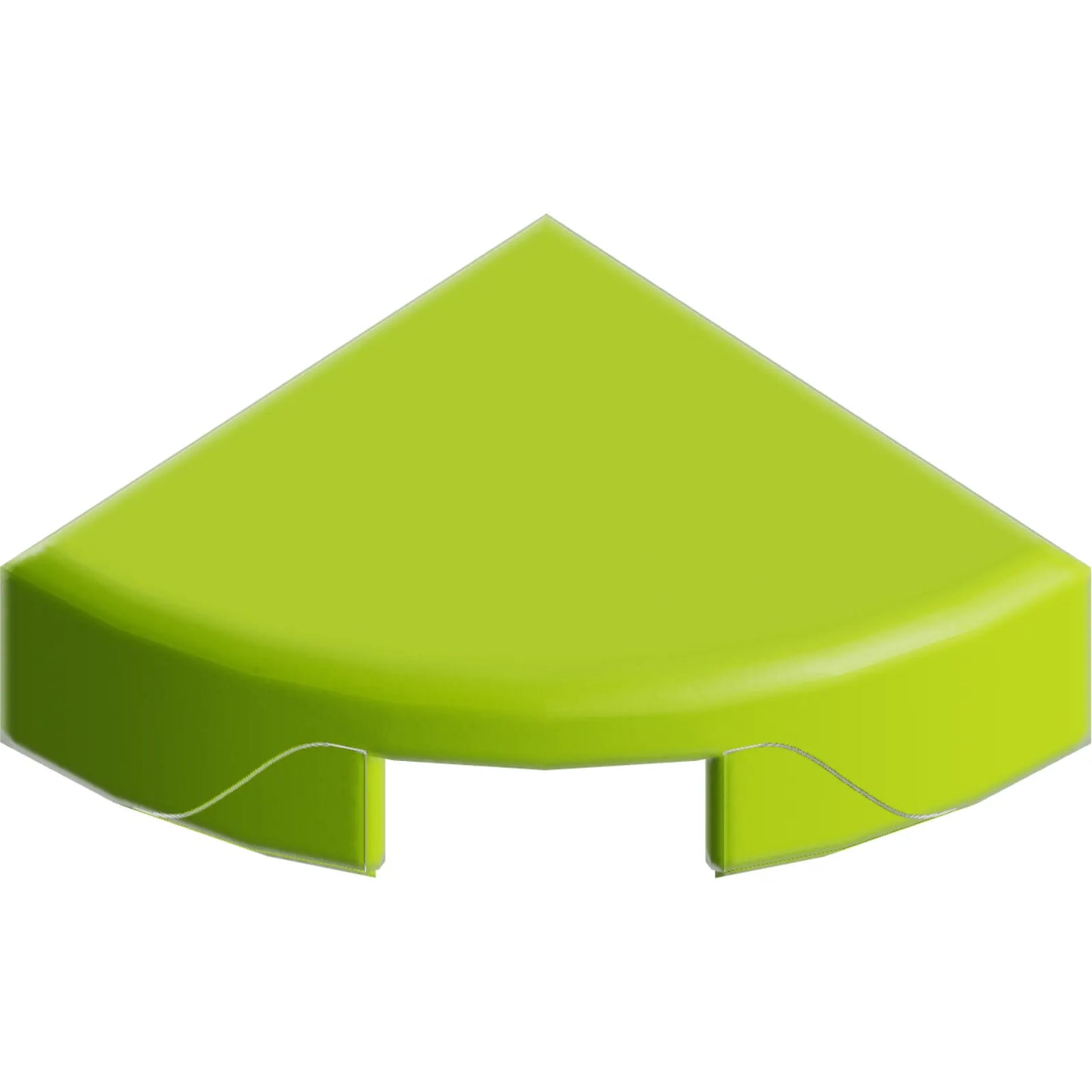 Part 25269 - Tile, Round 1 x 1 Quarter