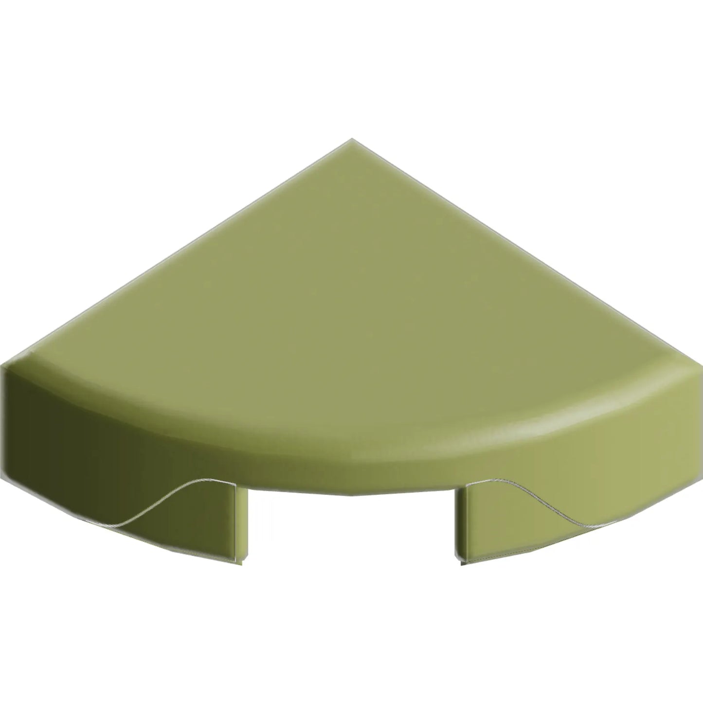 Part 25269 - Tile, Round 1 x 1 Quarter