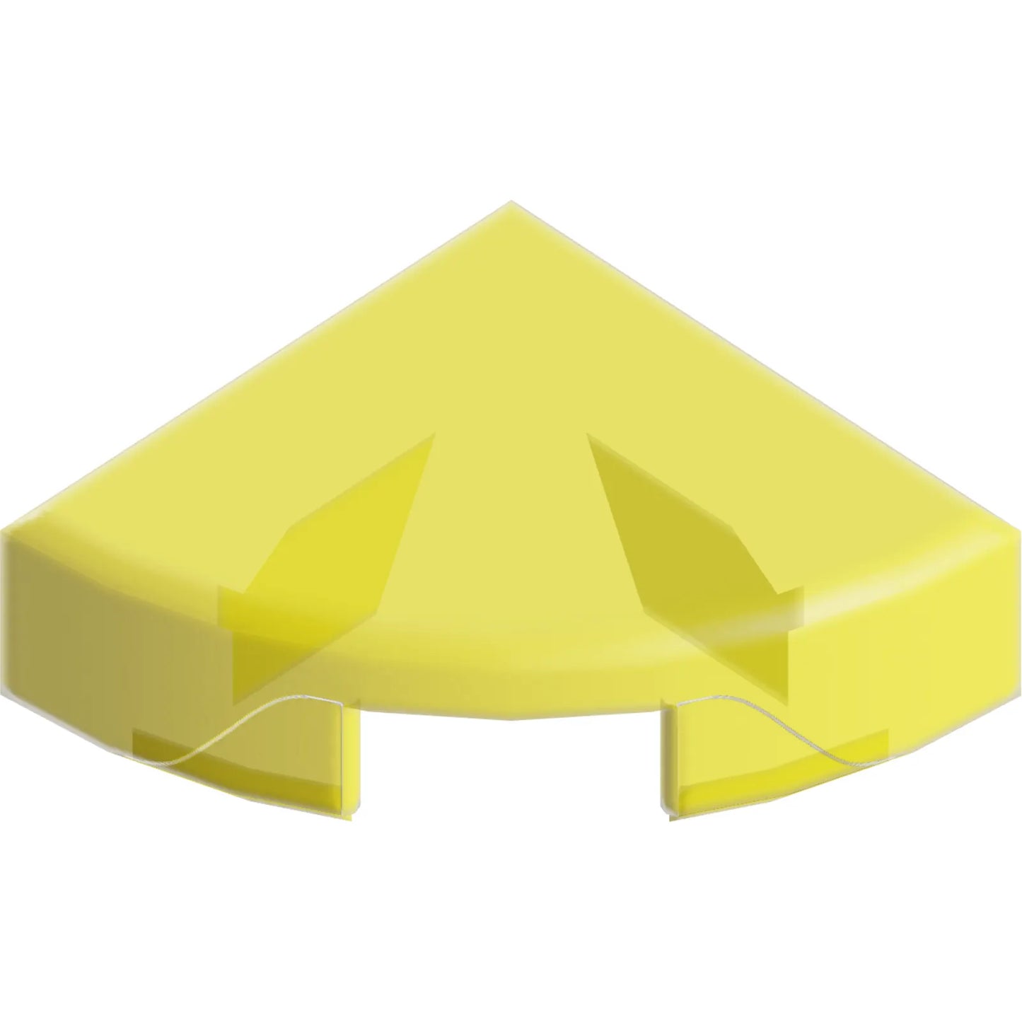 Part 25269 - Tile, Round 1 x 1 Quarter
