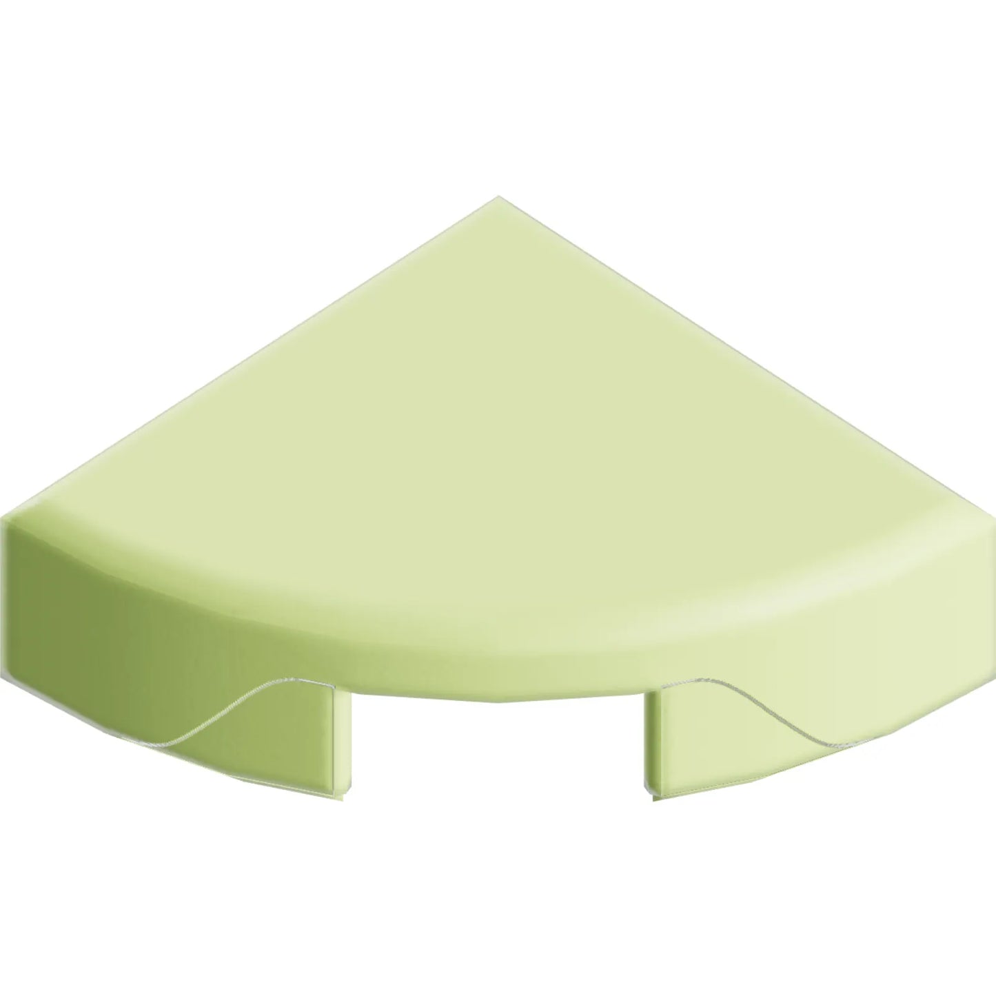 Part 25269 - Tile, Round 1 x 1 Quarter